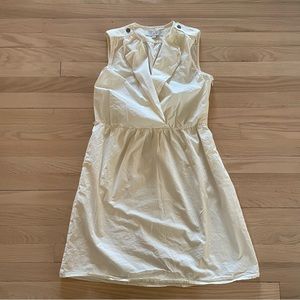 Loft Butter cream mini dress 10